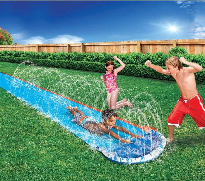 tunel agua juego niños